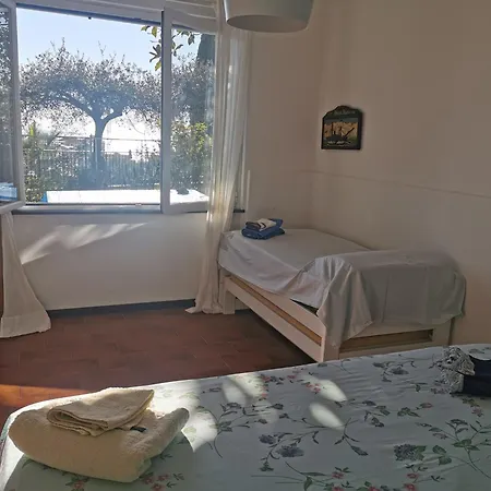 White & Blue House Apartment