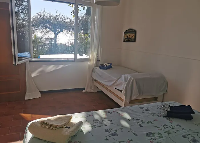 White & Blue House Apartment